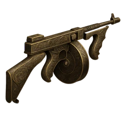 Thompson makineli tüfek — 5. kademe silah
